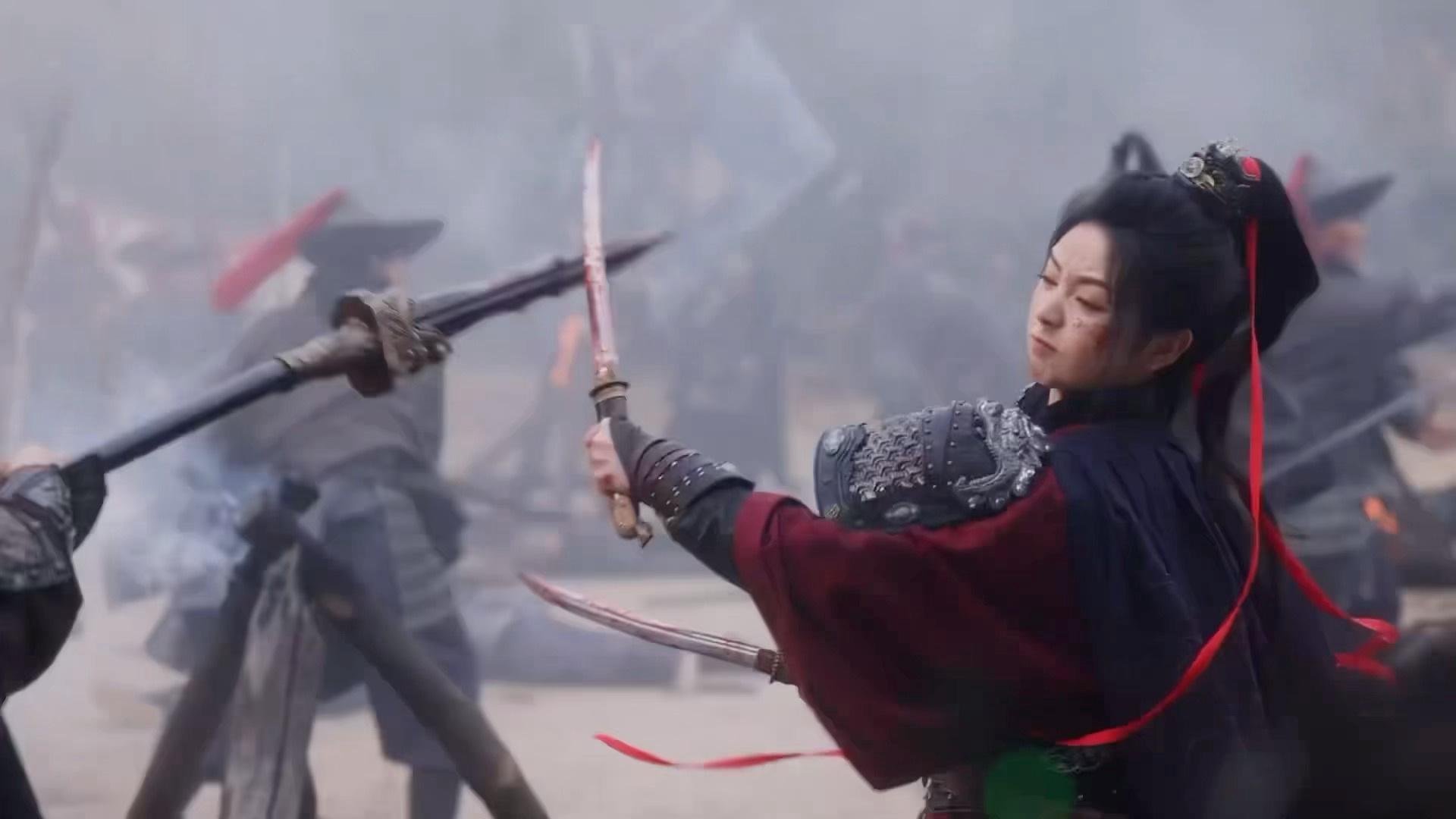 sos谁来懂一下这个吊威亚丝滑打戏，完全行云流水一气呵成，长玉将军🐮🍺！田曦