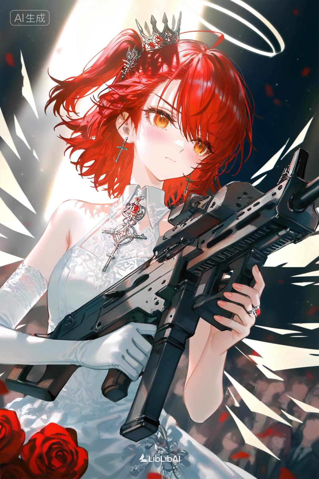 明日方舟 明日方舟 能天使 绘画