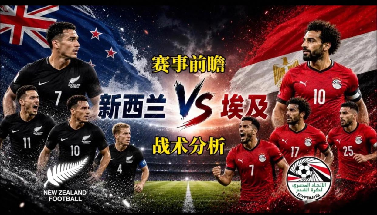 新西兰vs埃及 ⚽️世界杯G组破局战来了！今天这场绝对是“大洋洲全白与北非法老之