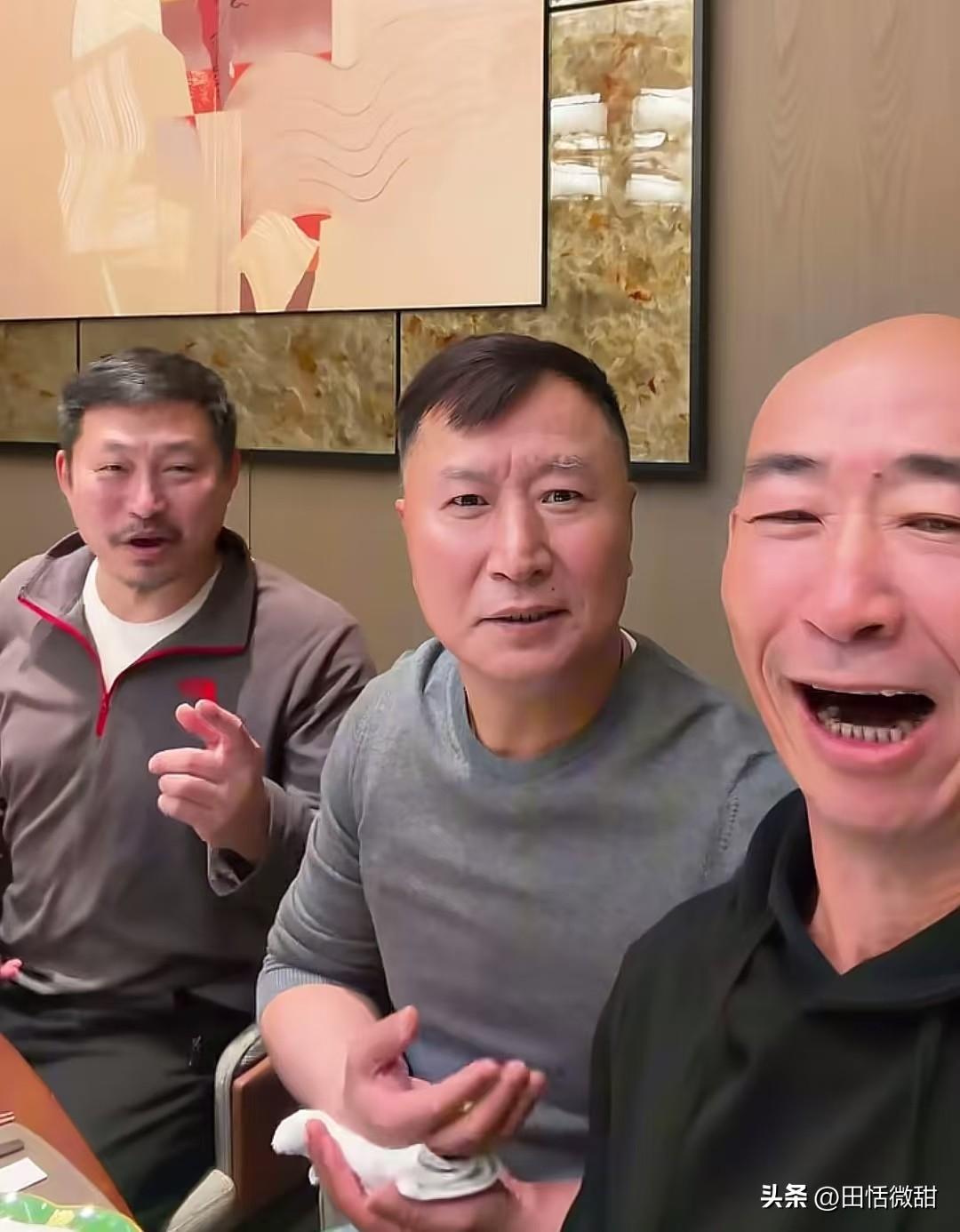 能说出这三个人名字的，那也是电视剧《亮剑》的资深观众了。

时隔多年，三人再次同