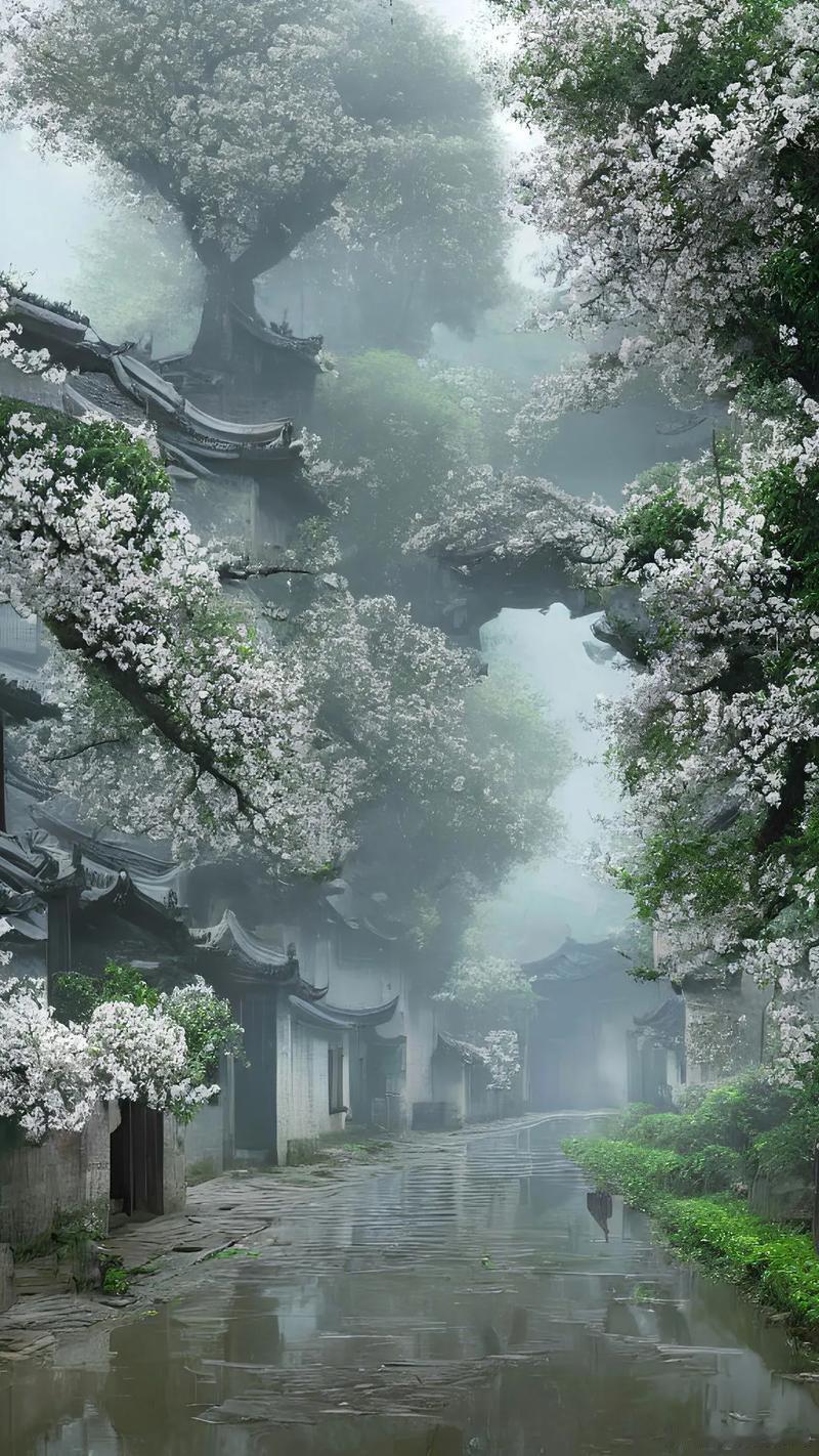 我本无心入江南，奈何江南入我心。 