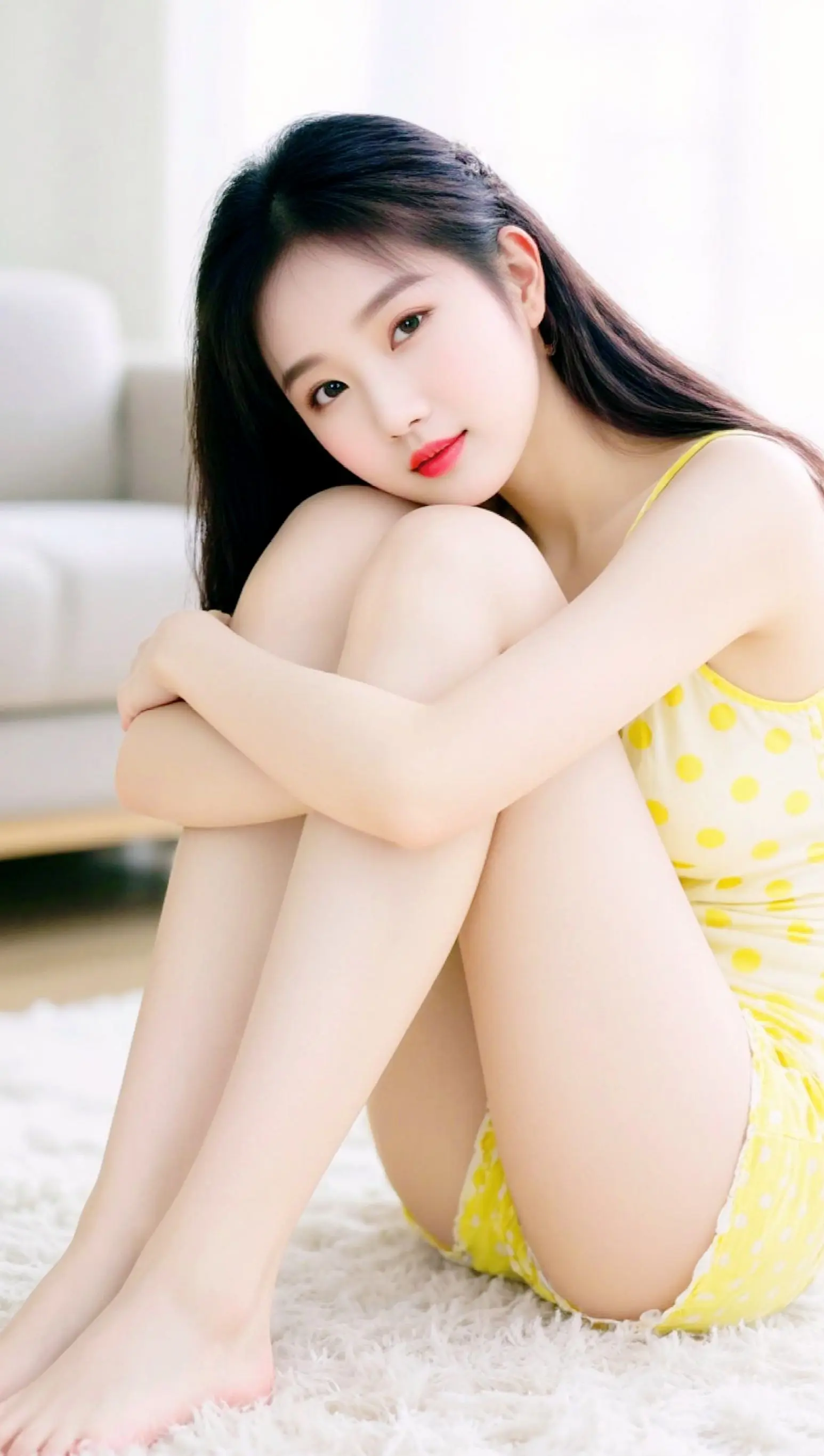 AI柔美居家写真 ai创作 上热门 大长腿 纯欲天花板