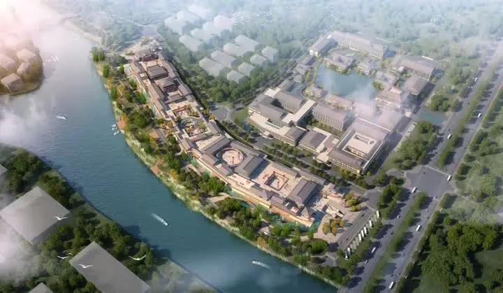 扬州“大运之舟”最新进展！一期工程完成95%，总投资11.5亿元，以运河、隋唐文