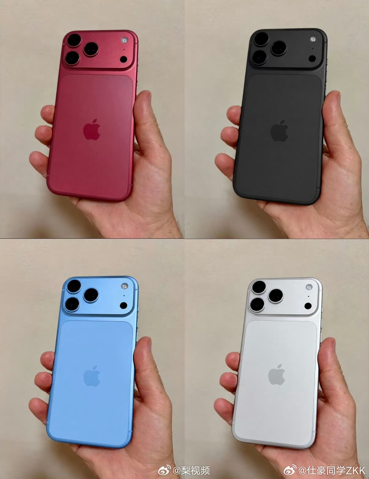 曝iPhone18Pro黑色被取消苹果一天好几条热搜，销量能不好吗，这热度就没有