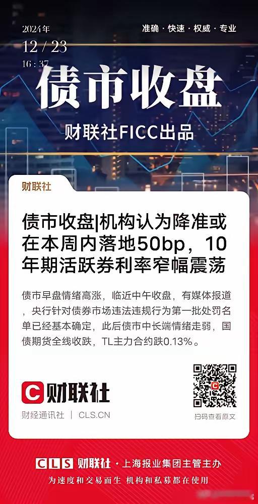 金融时报：降准可能在25号前后落地，降准幅度约0.5%。通常情况下，降准0.5%