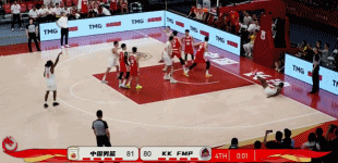 中国男篮以81：82输塞尔维亚FMP拉德尼基
刚结束的中国男篮集训队惜败FMP拉