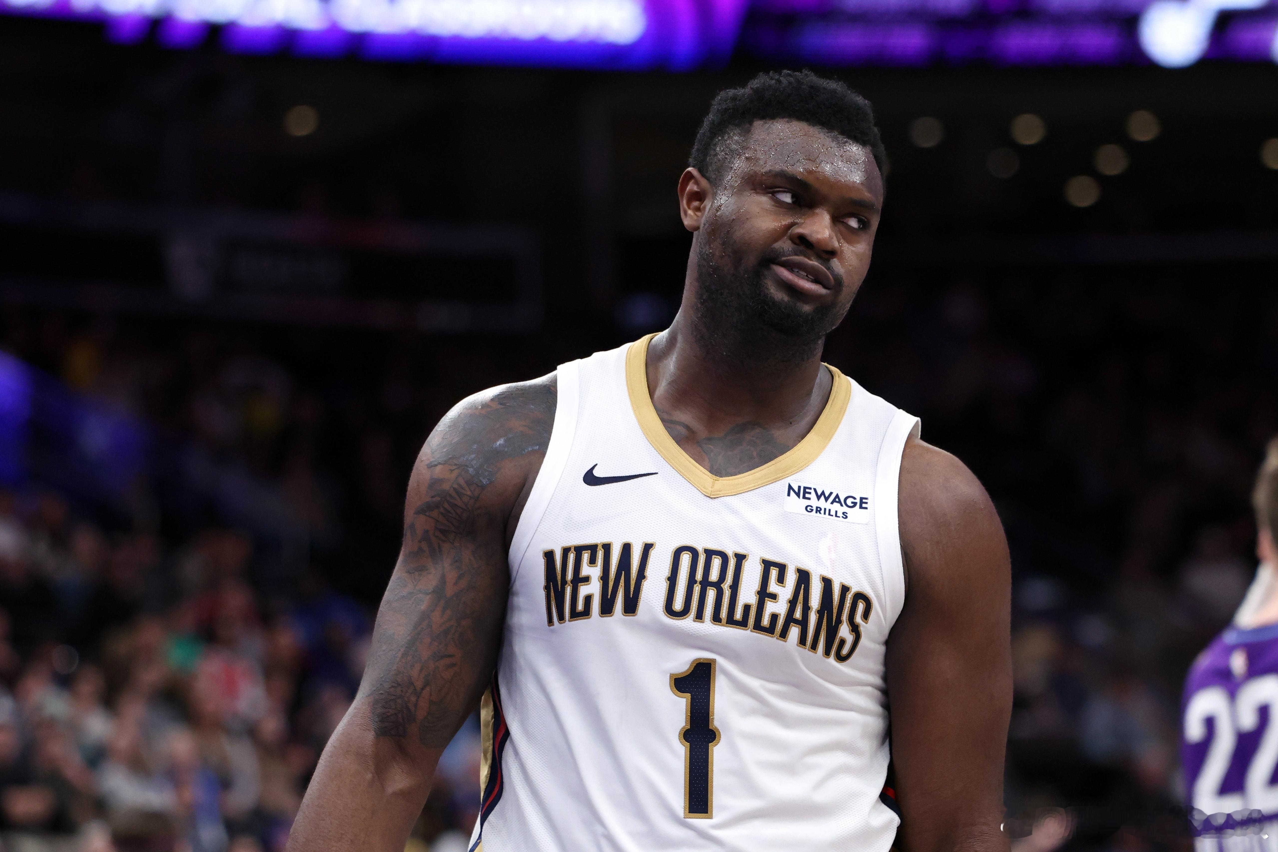 锡安又双叒叕受伤了 Shams：鹈鹕队球星锡安-威廉森将因右侧内收肌伤势缺阵一段