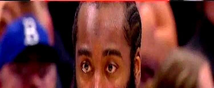 保罗跑21英里，哈登才14英里——不是老了，是不想动了。
快船没骂他，但把他放底