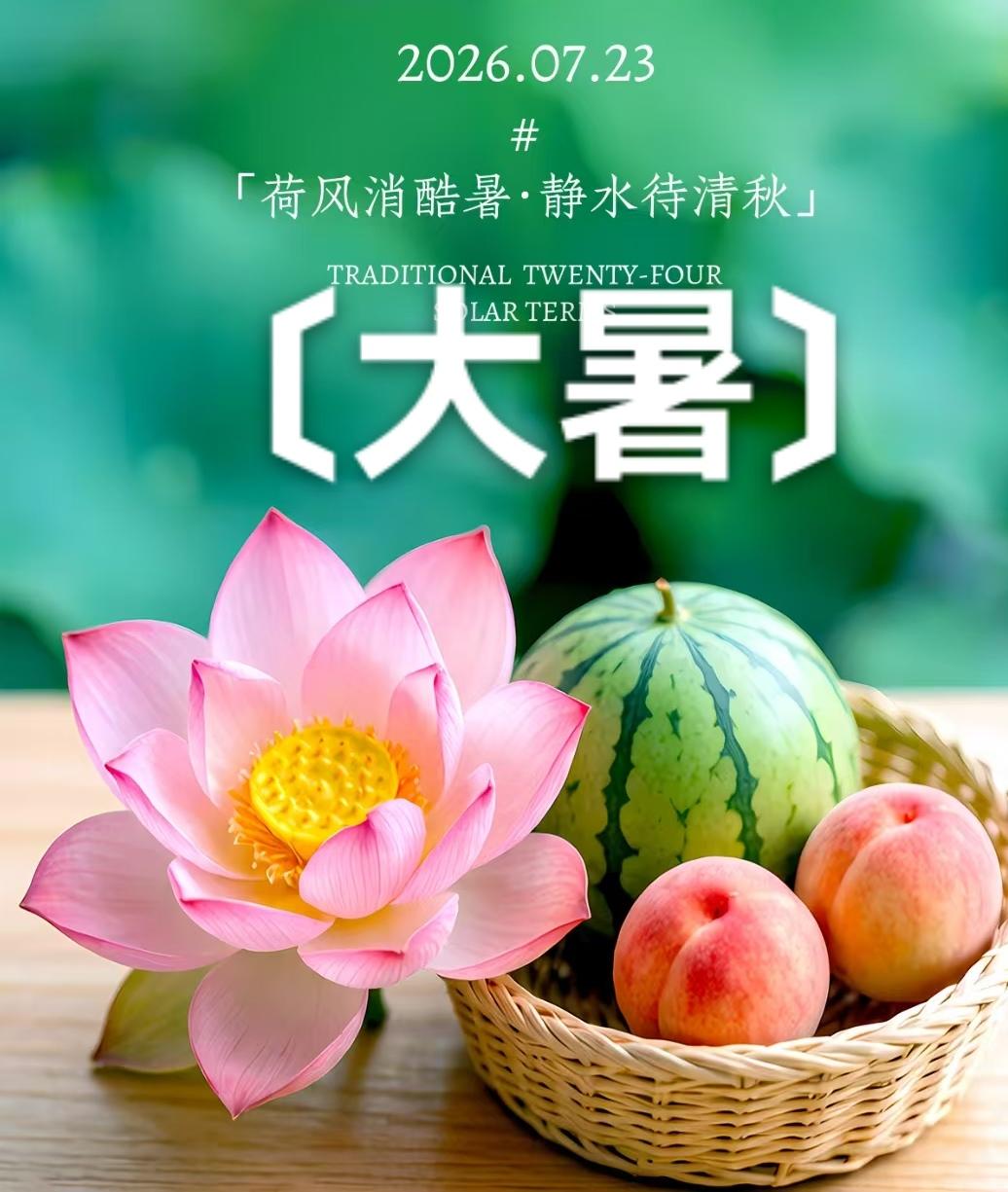 不喜欢。俗语说：“冷在三九，热在三伏”。因为“大暑”节气正值“三伏天”的中伏前后