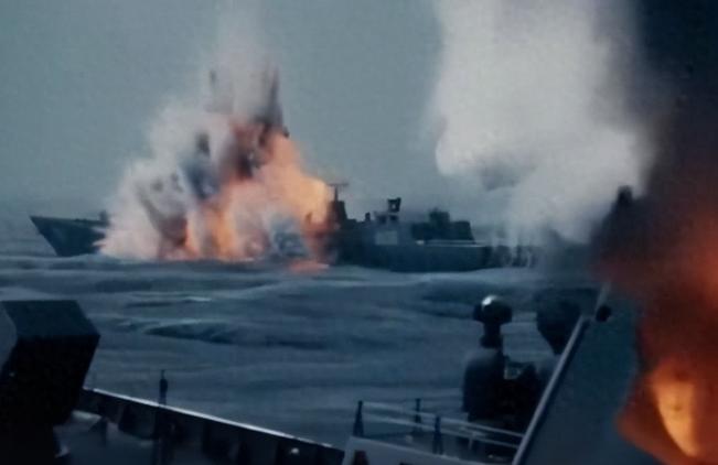 指名道姓炸中国军舰，瑞典不装了，CG意淫击沉052D，向菲律宾递刀？
 
前两天