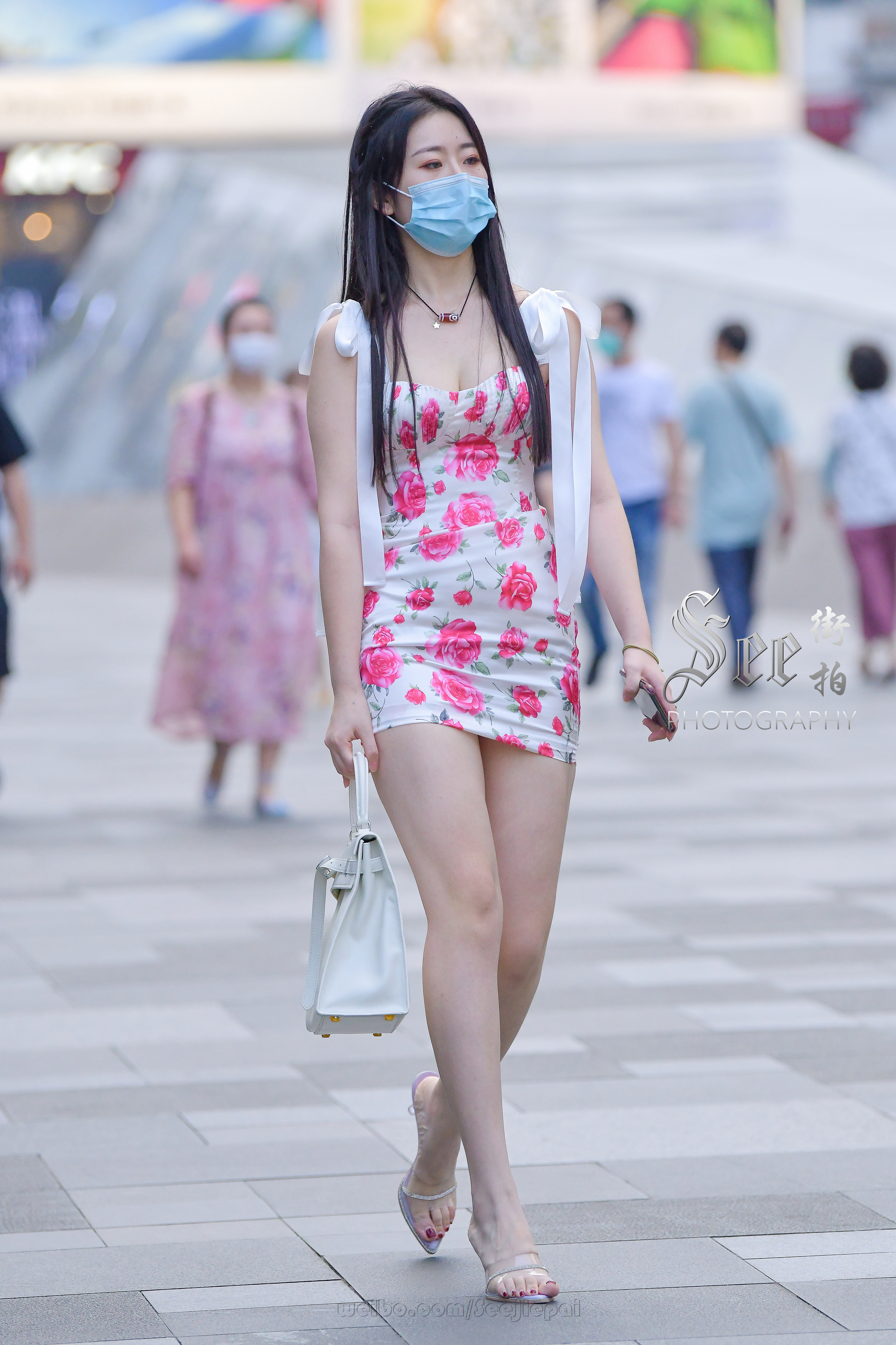 碎花裙青春魅力~~ ​​​