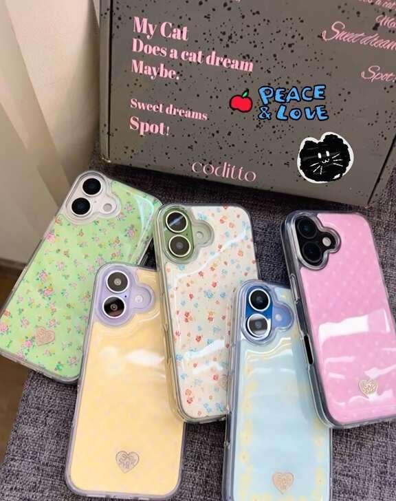 五色iphone17可以这样搭配！好清新哦～
iphone17手机壳 苹果17手