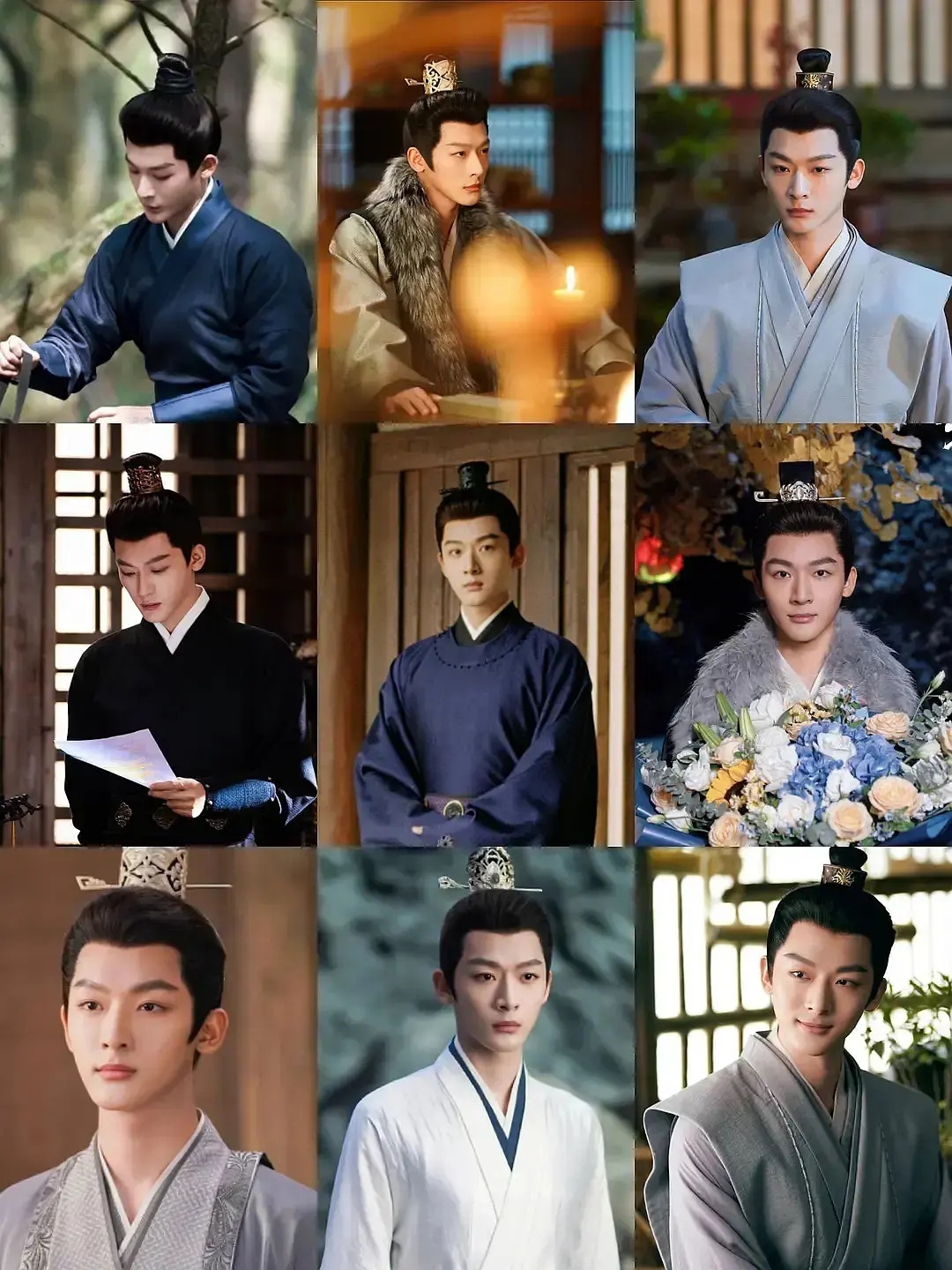 张晚意的古装造型是被魔法定住了吗？从来不带换的 ​​​