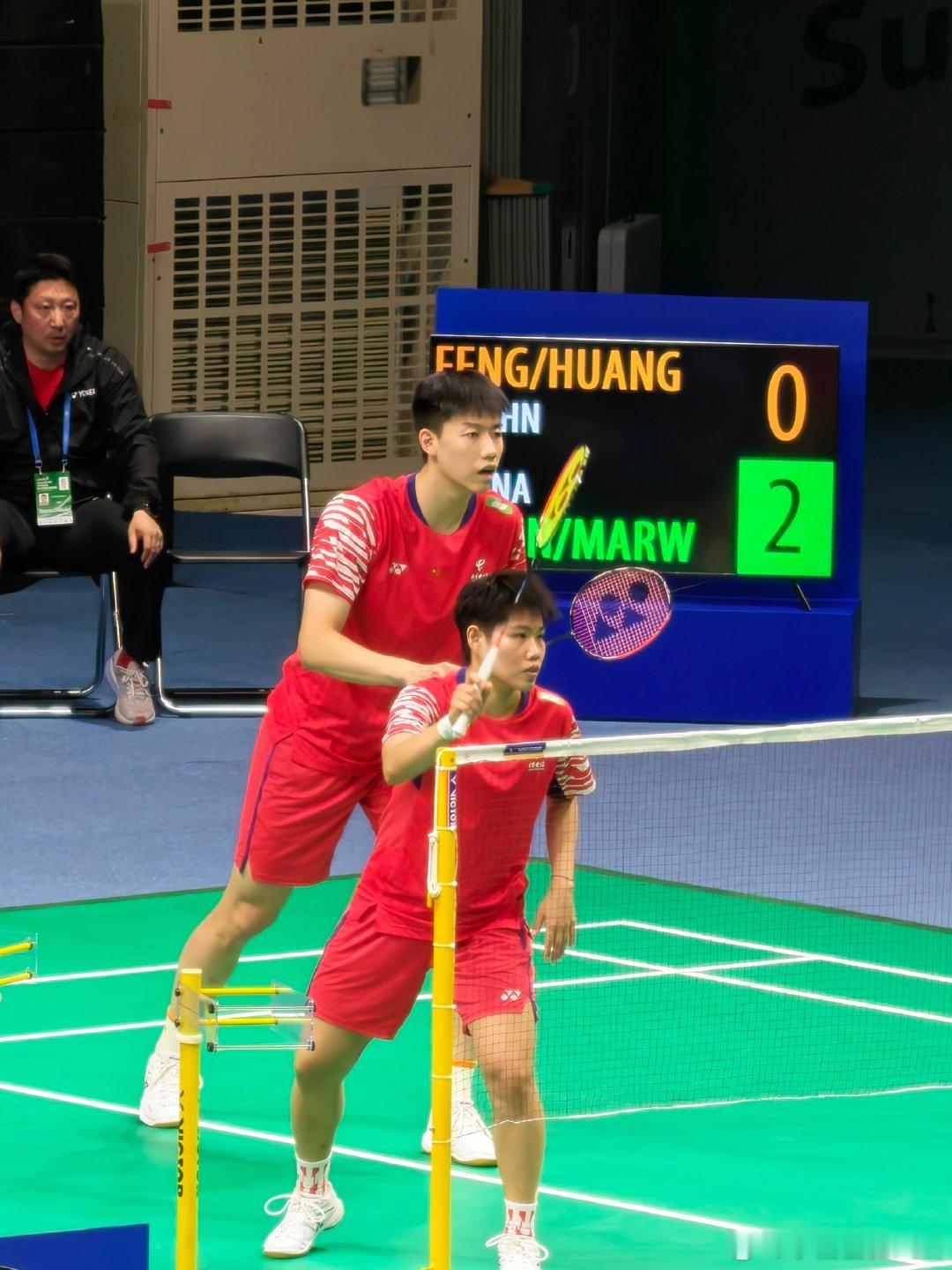 冯彦哲/黄东萍🇨🇳 11-9 🇮🇩西亚纳维/马尔瓦VICTOR韩国羽毛球