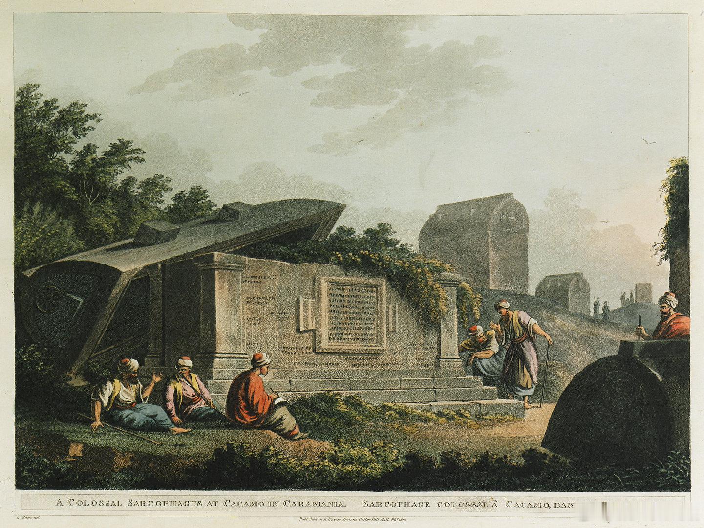 西洋历史文化鱼缸 历史知识 意大利画家路易吉·迈耶(Luigi Mayer ,1