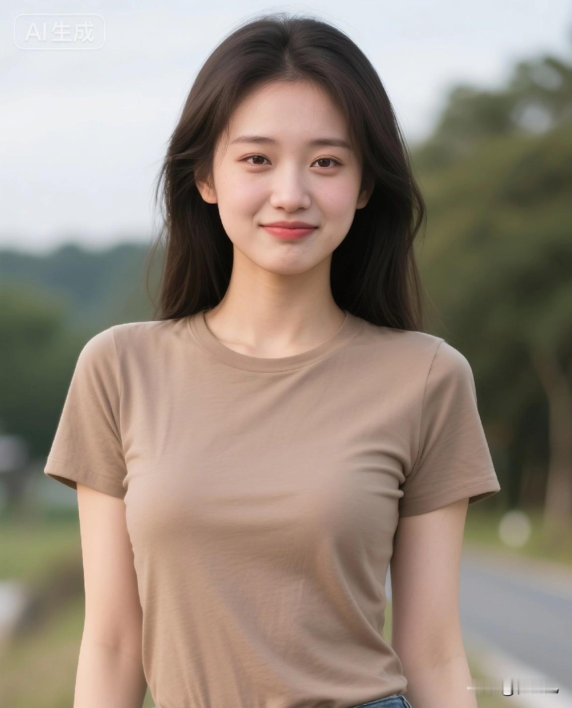 真正的美人，不在衣饰，而在气韵，她便是最好的例子。
气质美女