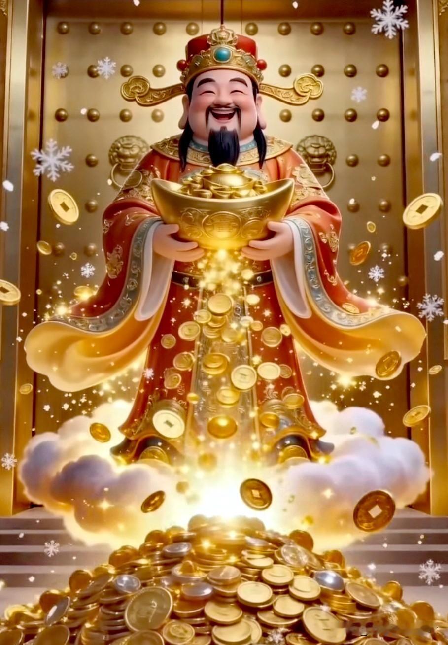 财源滚滚，财到富到。