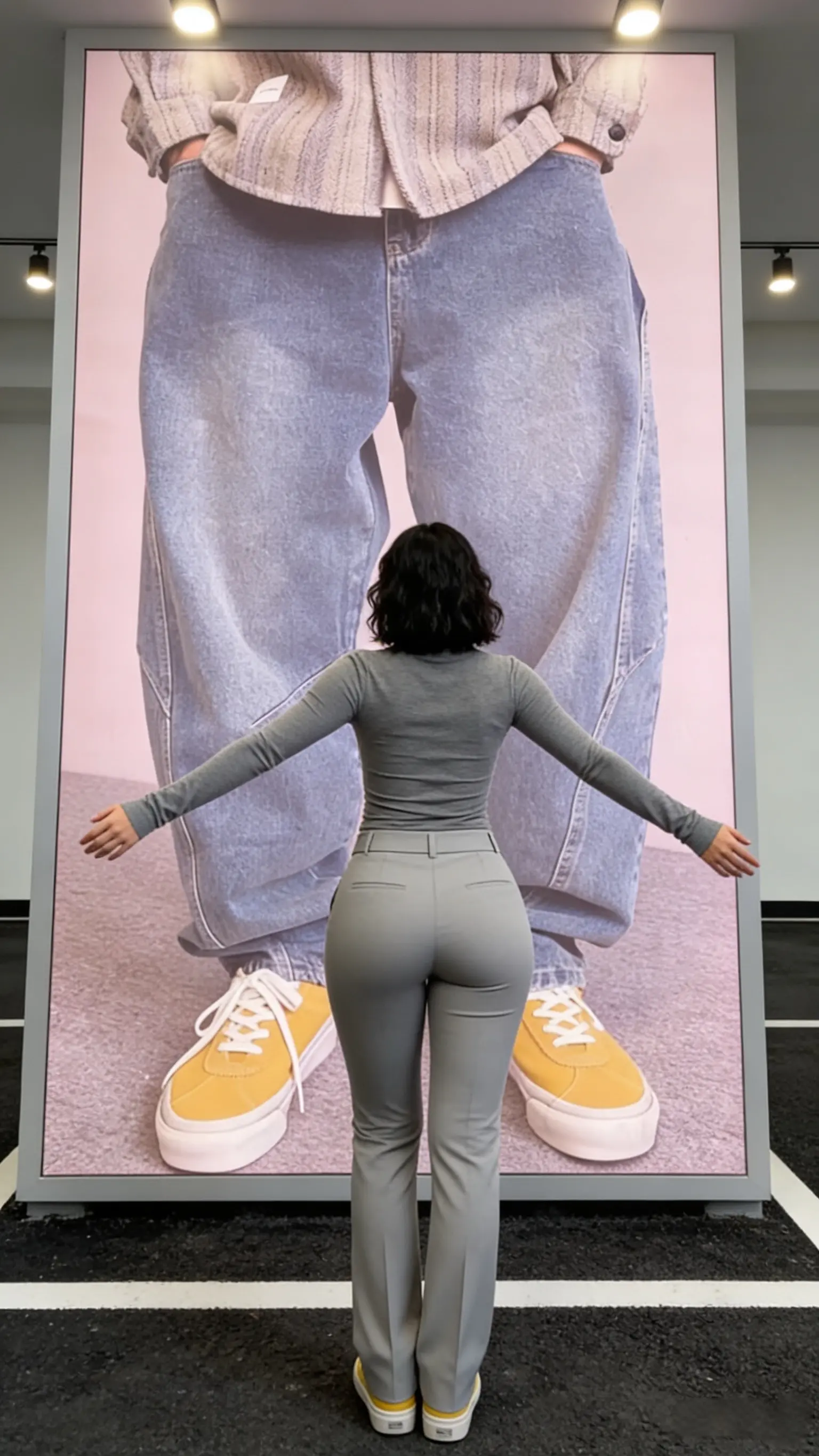 大码美式休闲痞帅重磅水洗复古牛仔裤男直筒宽松百搭锥形裤子潮流   ✓