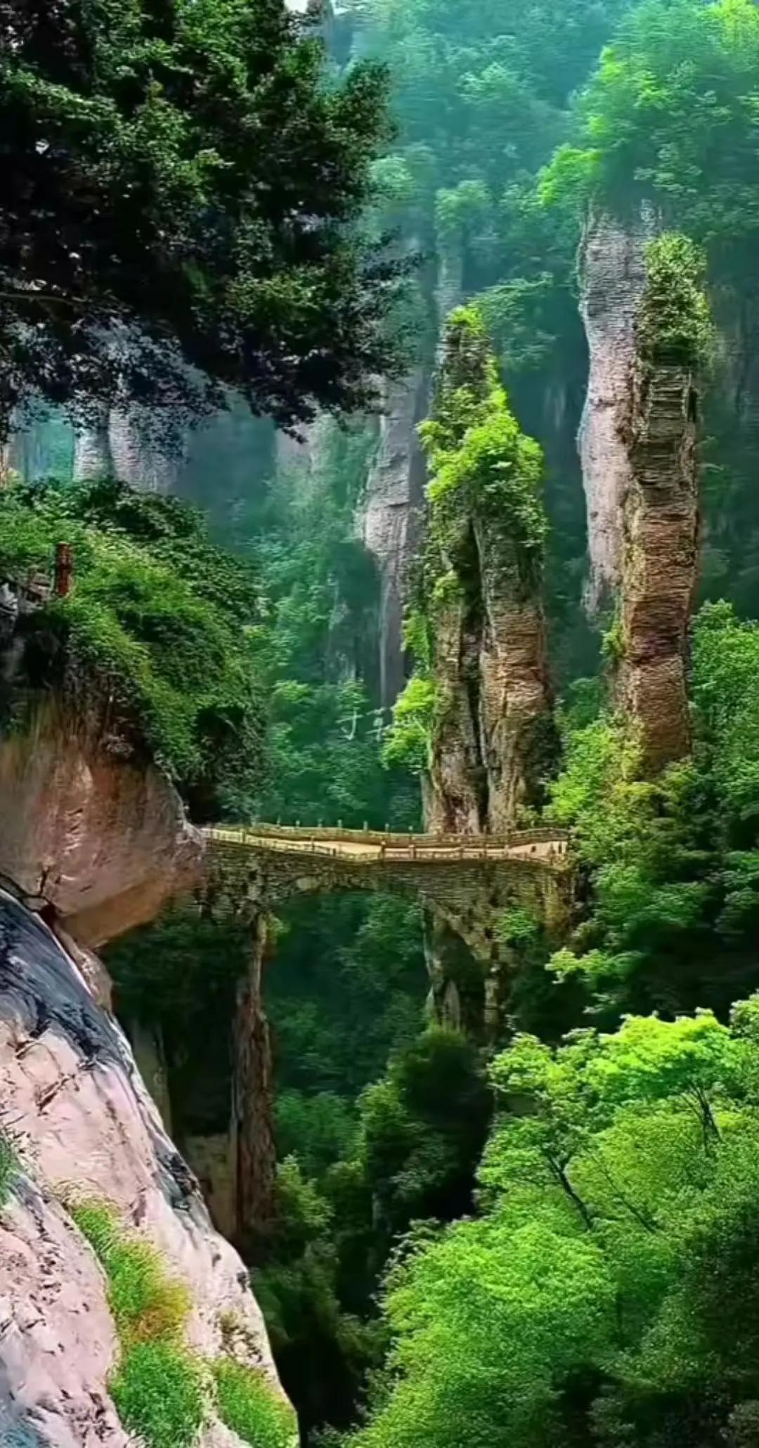 吃喝玩乐分享计划 家乡的山水入画来 带你走进画里看自然美景 山水皆可入画