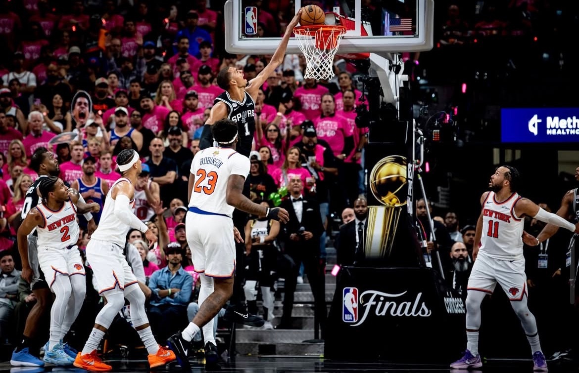 🫡马刺队史首次在总决赛输掉G1 此前6胜0负未尝一败NBA总决赛第一场比赛，马