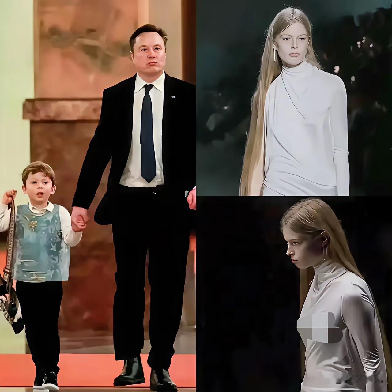 首富儿子变性改名，断绝关系后，如今马斯克只带小儿子出门

马斯克的小儿子X娃，如