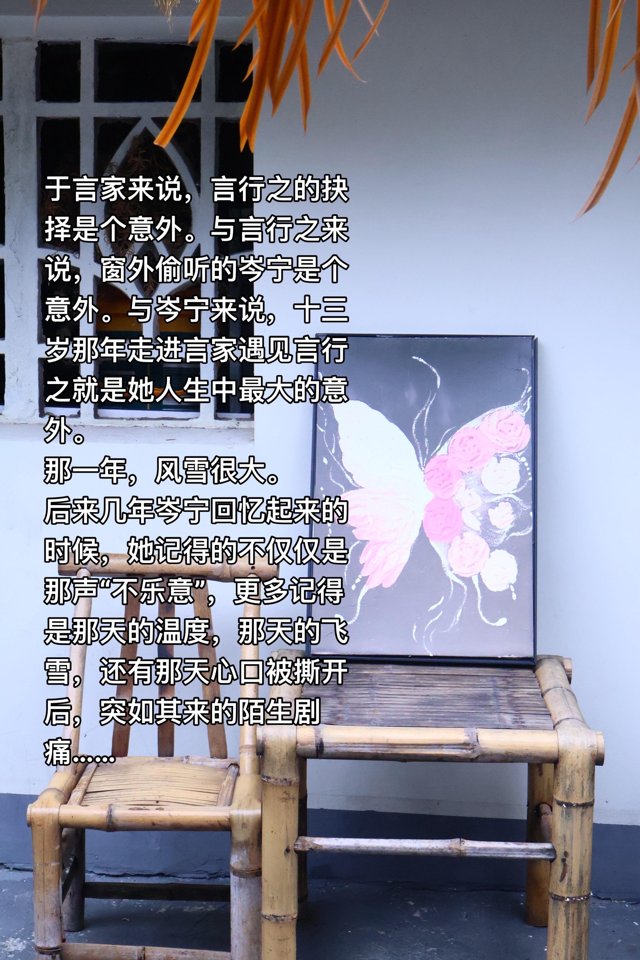年少时引以为傲的家庭背景 成为了后来追求自由和幸福的枷锁.