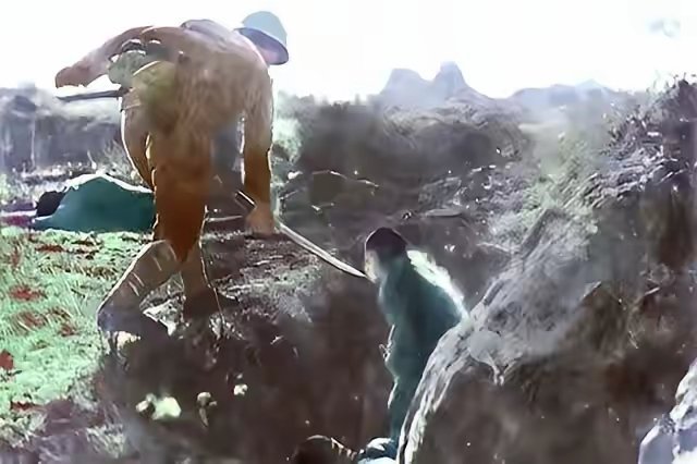 这是1937在上海马桥宅，一日寇一刀斩杀川军历史瞬间。 