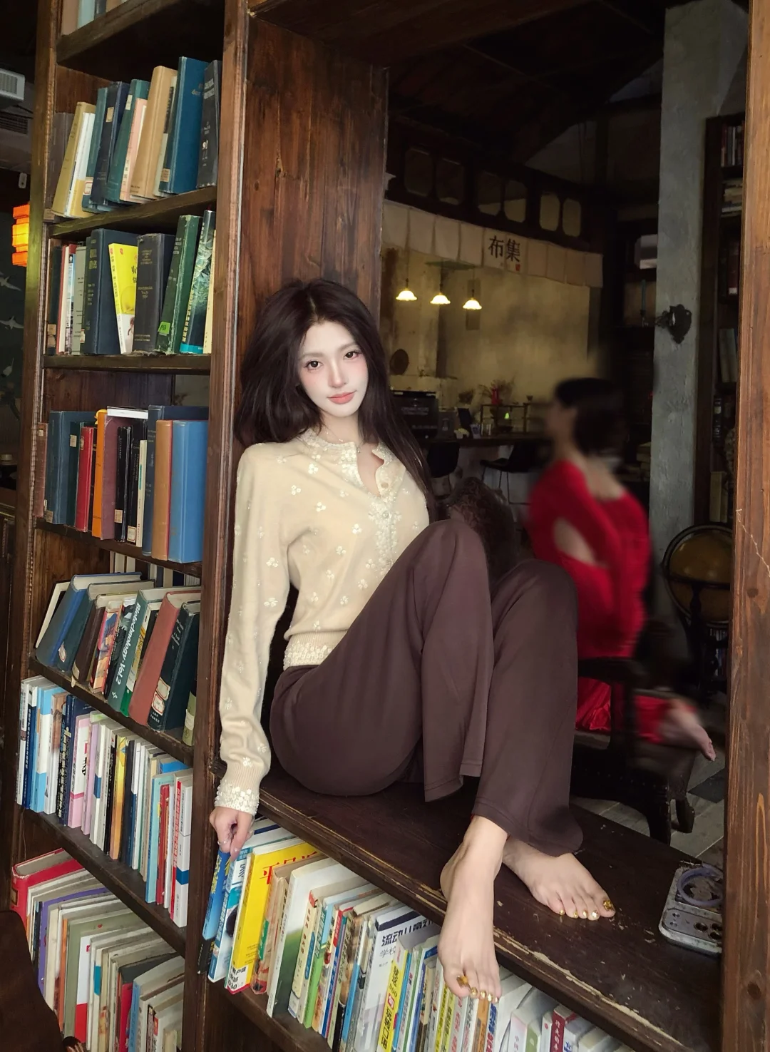 藏在书里的咖啡馆📖