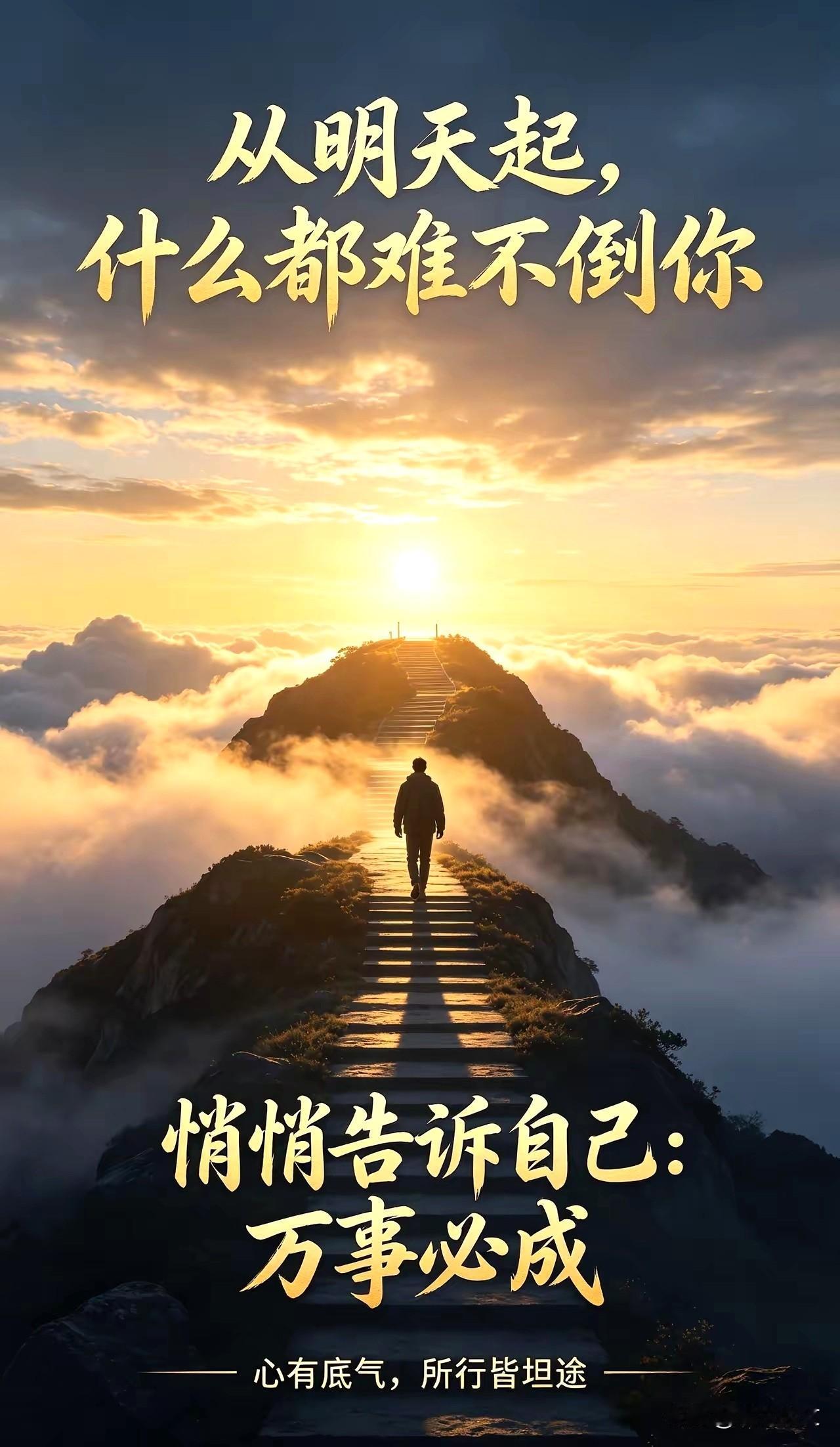 努力有果，
《人民日报》有段话说得好：“和优秀的人同行，和快乐的人相处，和舒服的