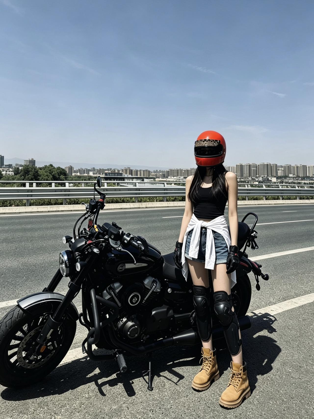 别再说女生压不住大巡航
低座设计对女生超友好 V缸声浪浑厚日常代步刚刚好 护杠、