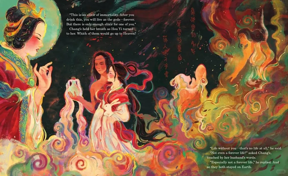 最美中秋绘本  被惊艳到了！ |  嫦娥奔月