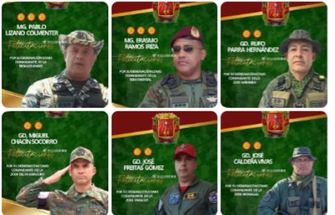 委内瑞拉这个女总统，一下子就撤职更换了，12个军区司令！有人说，委内瑞拉要和美军