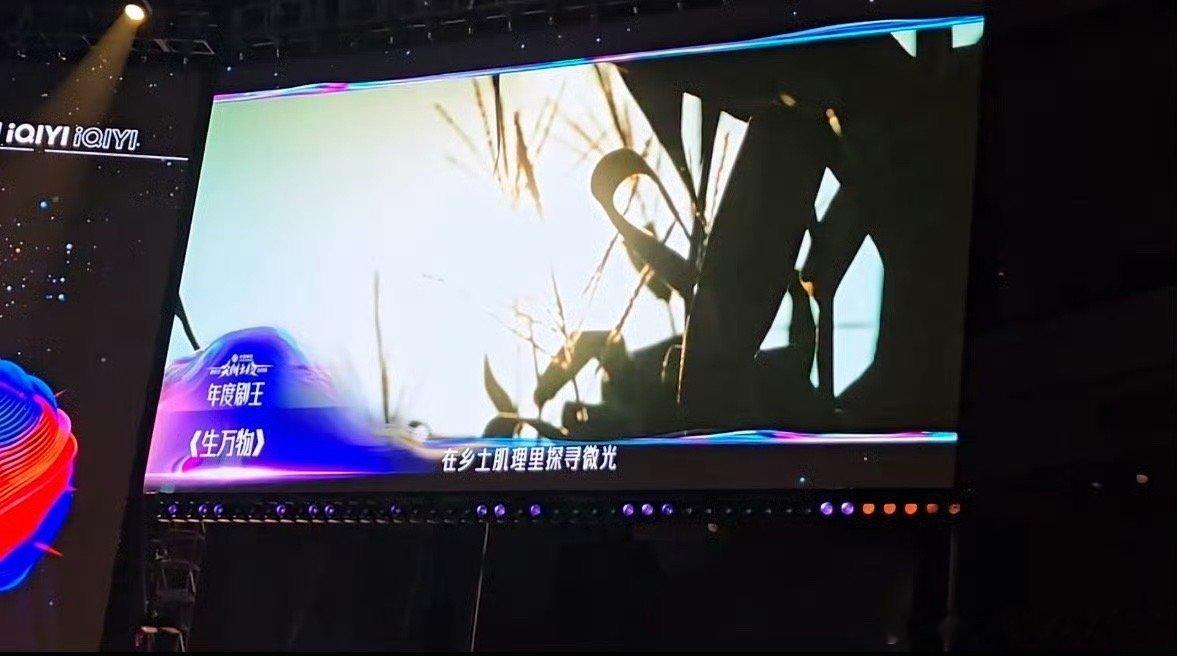 年度剧王生万物爱奇艺年度剧王生万物 太给力了！！！！尖叫之夜内场