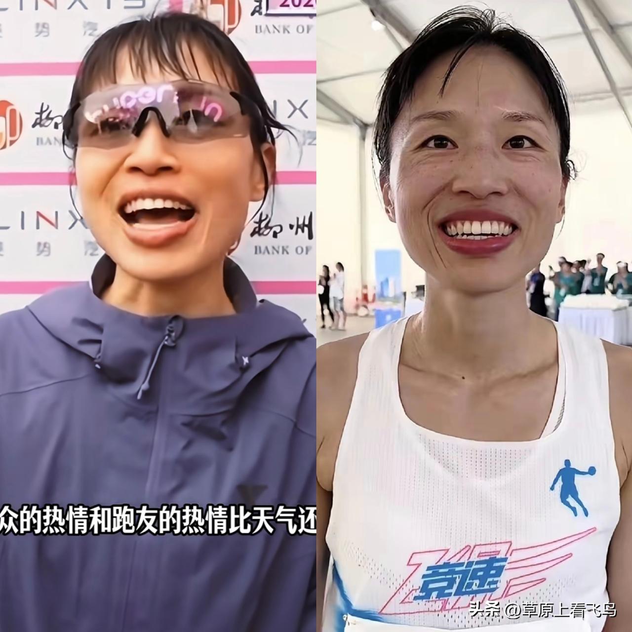 张水华柳州马拉松夺冠，
她的“真面目”露出来了，
不管她比赛多累，不管对手多强，