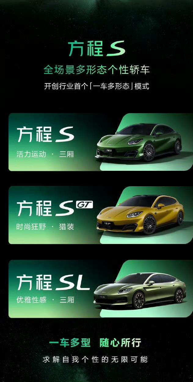 方程豹发布会方程豹破界而来，SUV之外，正式杀入轿车、跑车赛道！展台重磅三连发：