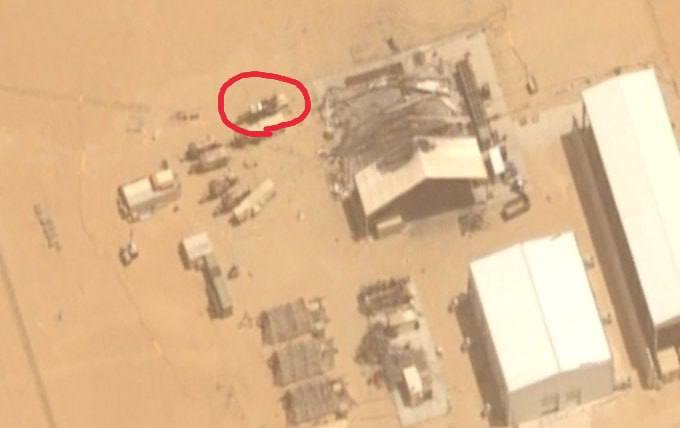 🔥卫星图像证实，沙特阿拉伯“苏丹王子”空军基地内的美军“AN/TPY-2”型雷