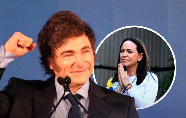 🚨🇦🇷🇻🇪🇳🇴 | 阿根廷总统哈维尔·米莱抵达挪威奥斯陆，他将陪同