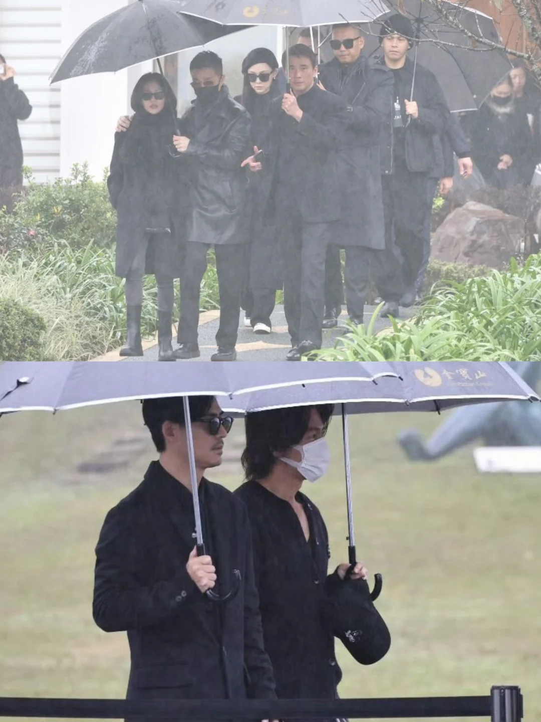 周渝民 言承旭现身大S纪念雕像揭幕仪式！