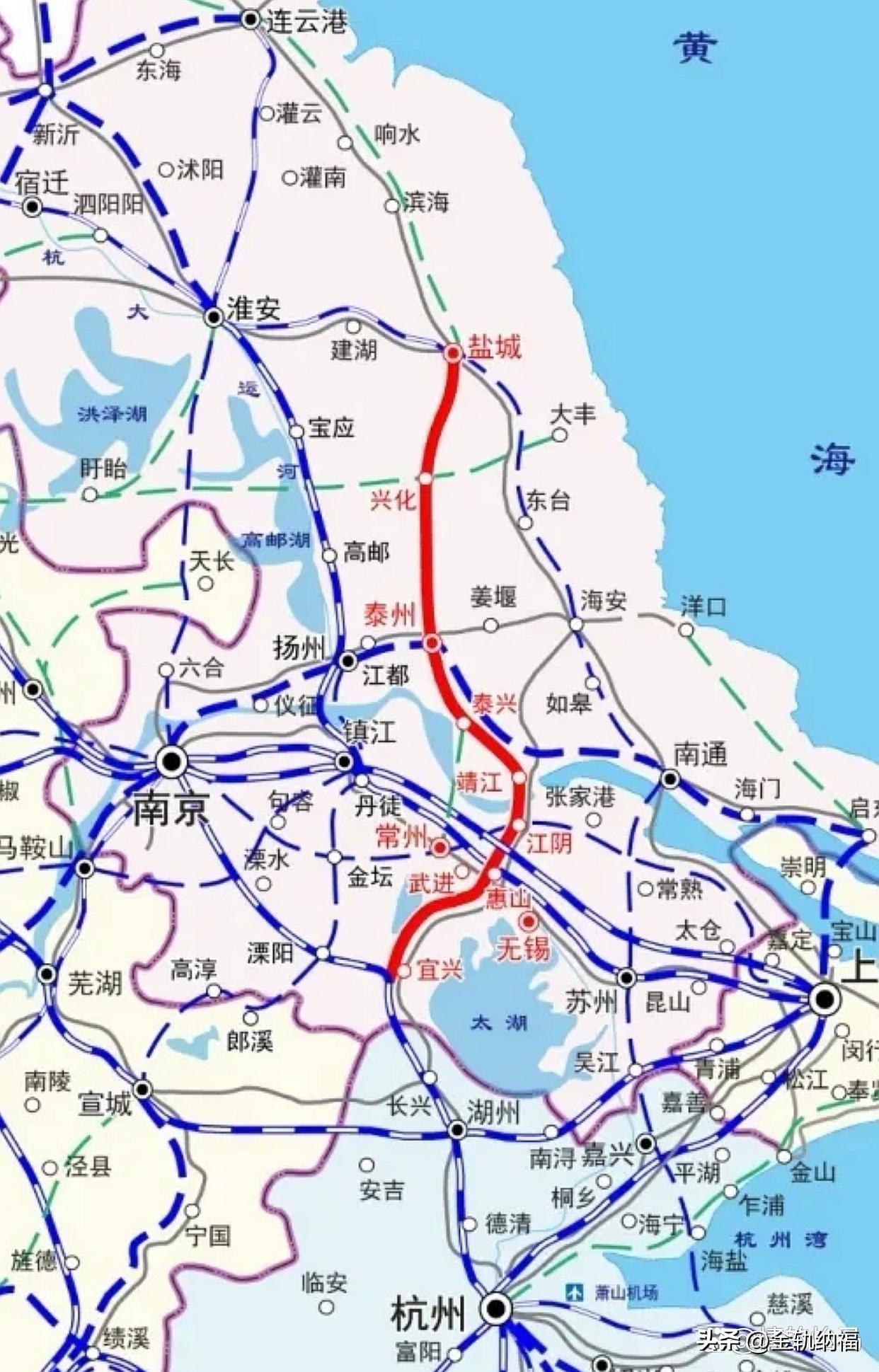 盐泰锡常宜高铁确定一月份开工，宜兴西站却取消了，无锡不给力啊，这下子宜昌和溧阳争