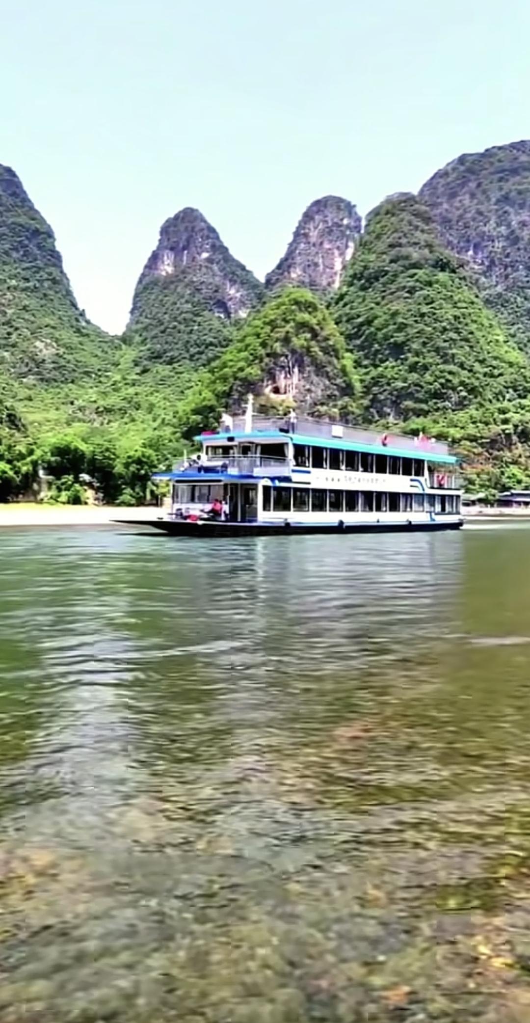 桂林山水甲天下，芦笛美景堪最佳桂林山水甲天下 风景 漓江旅游景区