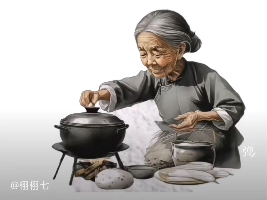 捣练子·妈妈的饭
嫌汤烫，忆家常。
唠叨声里热汤香。
外卖遍街风味改，
最牵魂是