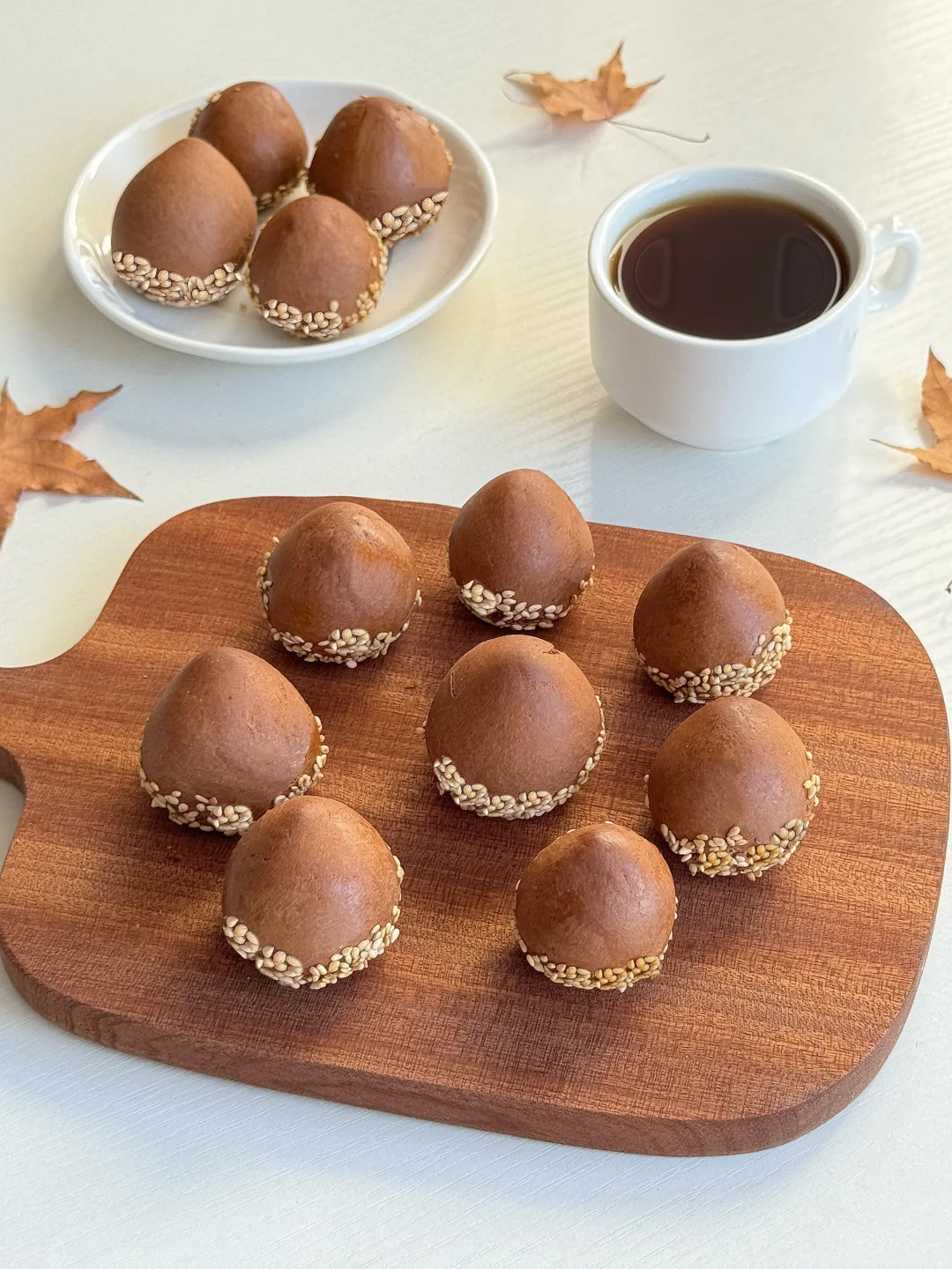 秋天限定｜栗子烧果子搓一搓团一团就搞定