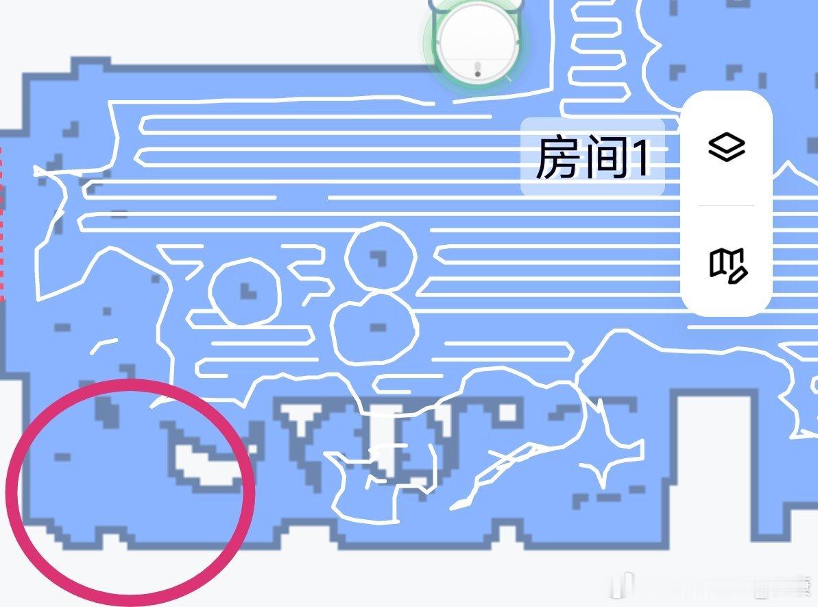 记录一下小米扫地机器人售后M40S清扫路线有问题，比如客厅沙发底下，机器人是不进
