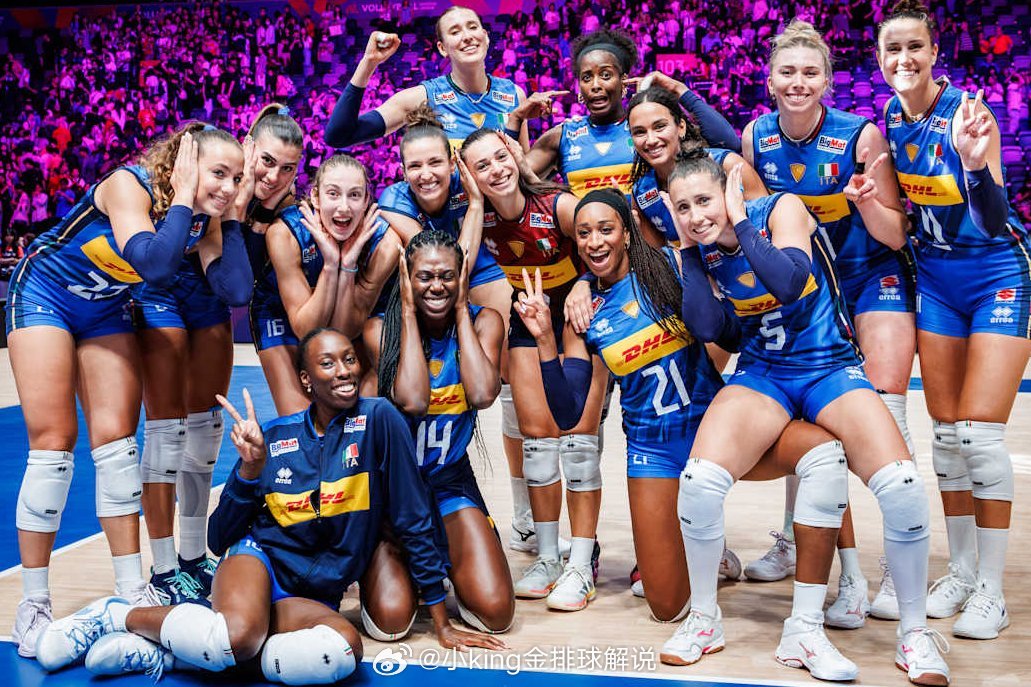 🇮🇹 意大利女排欧洲锦标赛35人大名单🏐 二传：奥尔罗 - 坎比 - 埃泽