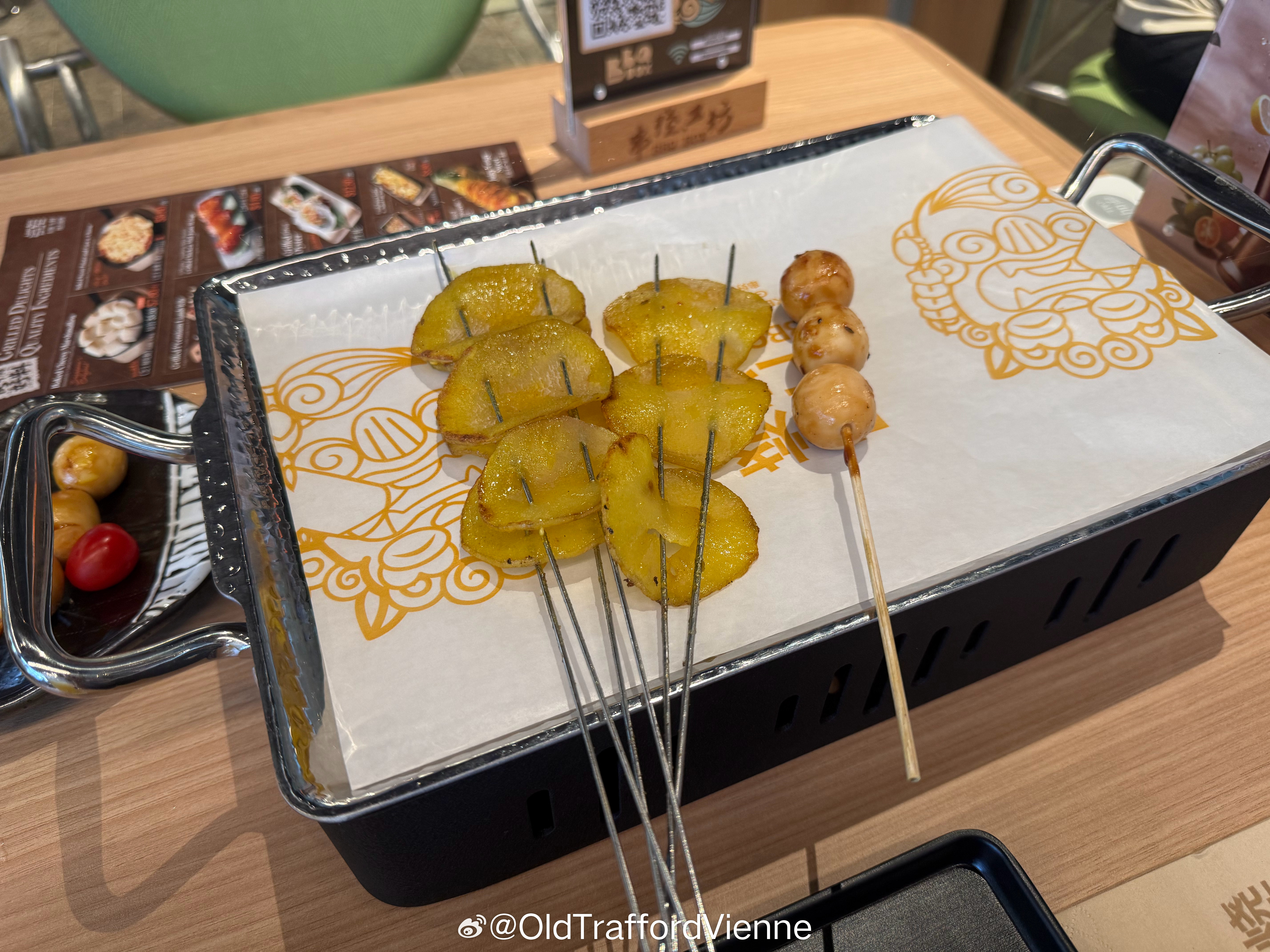 烤土豆片土豆片涮冷面