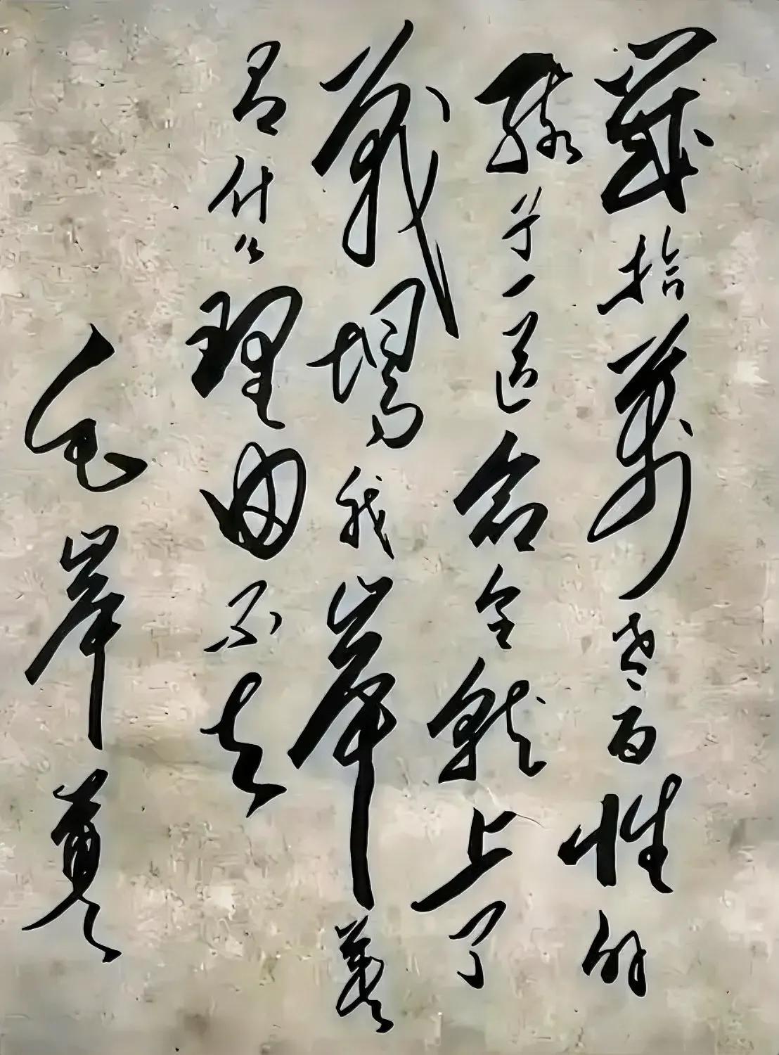 偶然看到毛岸英的字幅，潇洒自由，浑然天成，颇有毛体字的神韵和骨架。“子承父业”，