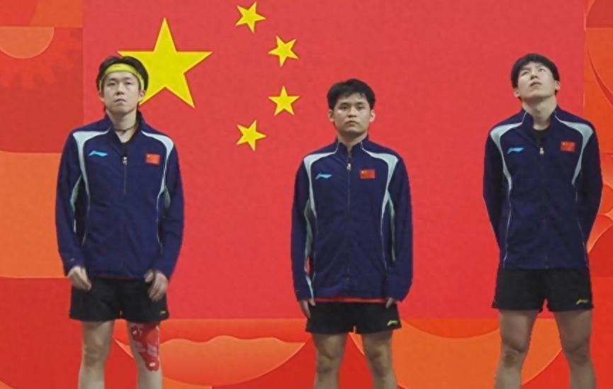 ​​​3-1夺冠，🇨🇳中国击败🇯🇵日本，王楚钦领衔男乒勇夺亚运会乒乓球男