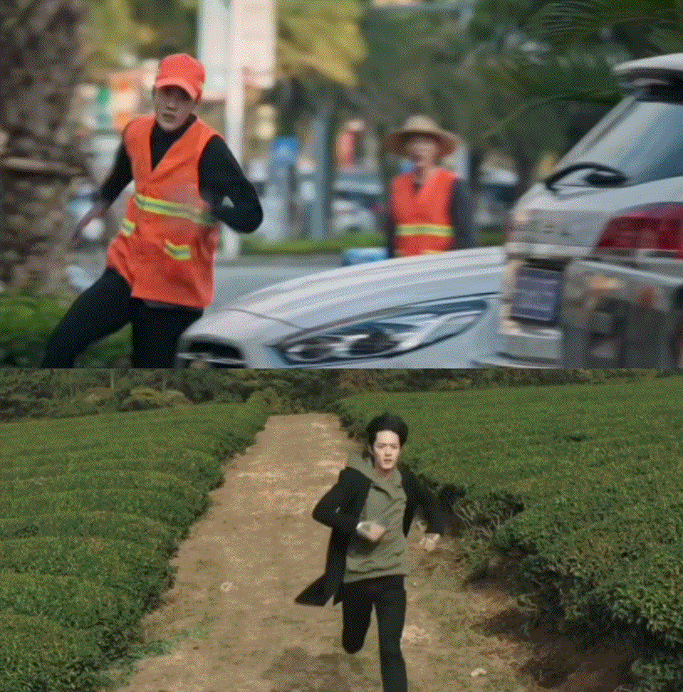 早上好起床了吗？八点半跑不跑？[举手] ​​​