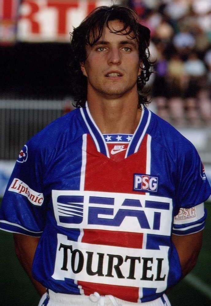 【老照片】 法甲 David Ginola. 🇫🇷 
