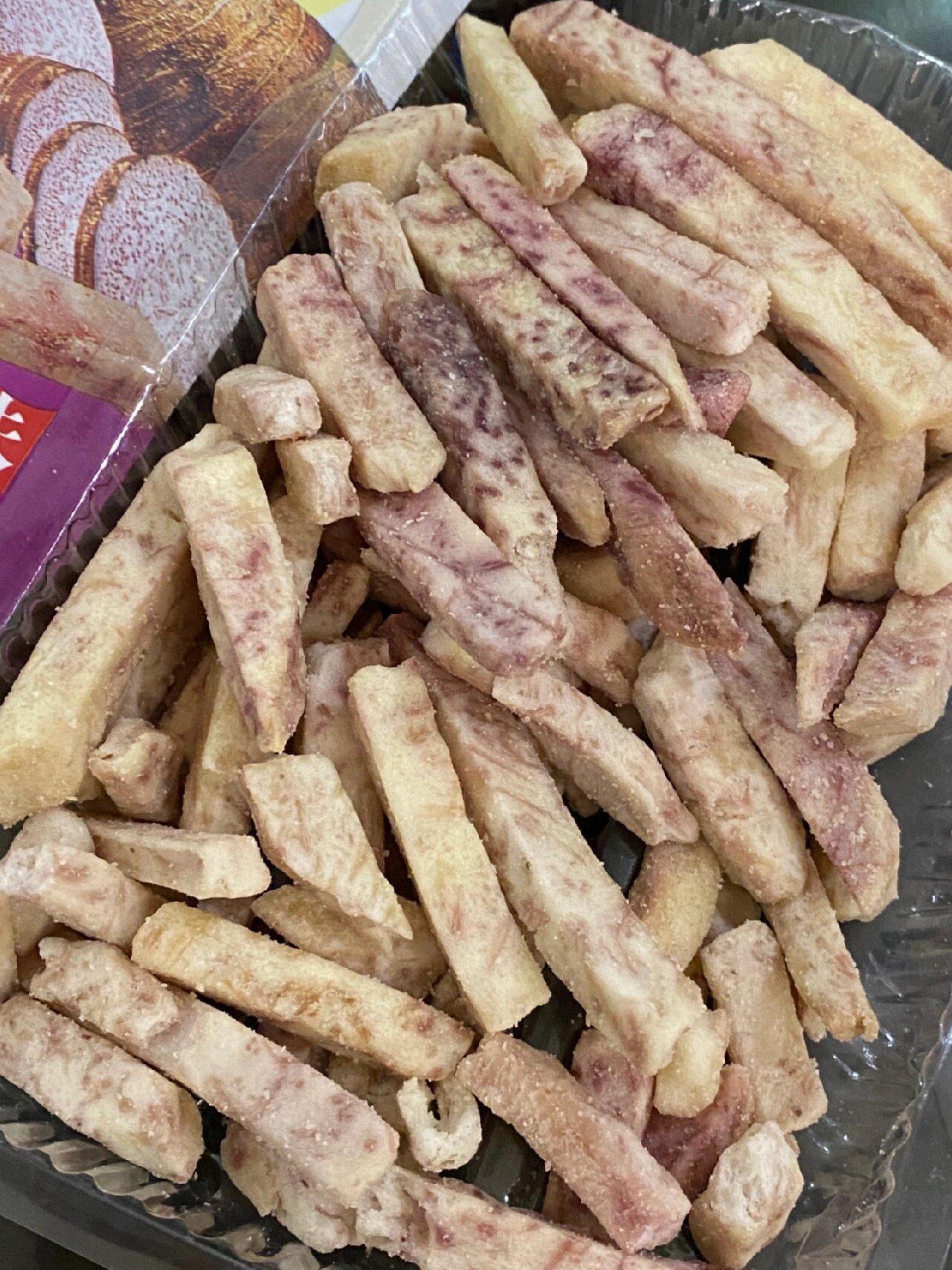 广西荔浦芋头条｜芋头脑袋封神零食！
广西本土荔浦芋头条才是天花板😭正宗槟榔芋+
